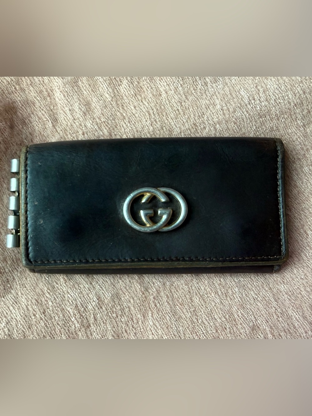 Vintage Gucci Leather Keyholder
